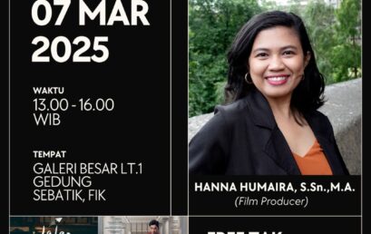 Kuliah Umum Manajemen Produksi Film Bersama Hanna Humaira