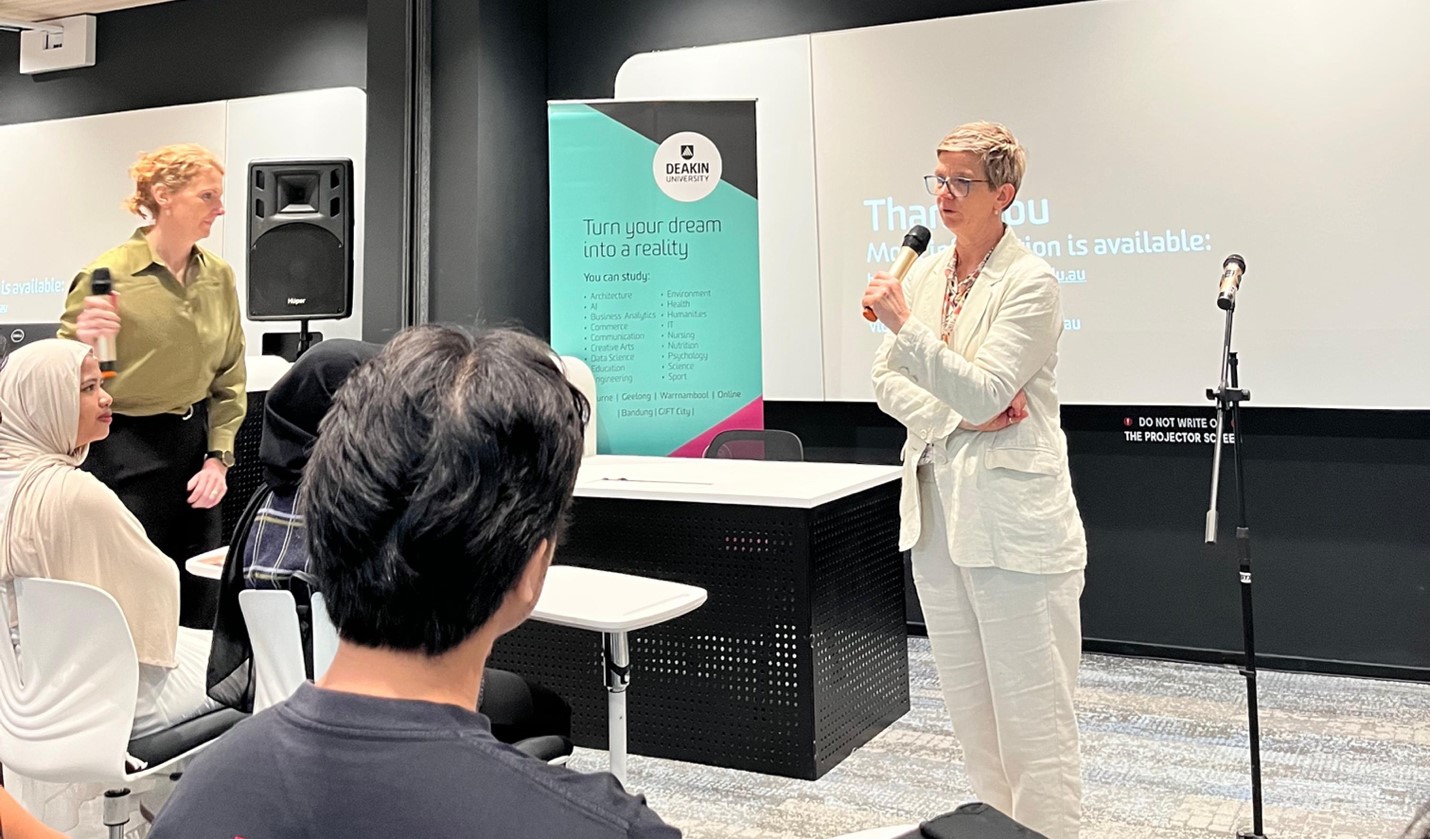 Kolaborasi Program Studi Film & Animasi Telkom University dan Kedutaan Besar Australia bersama Deakin University