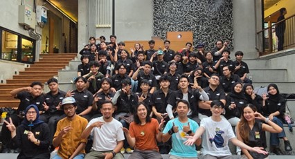 Mahasiswa Film & Animasi Telkom University Belajar Langsung di Visinema Pictures