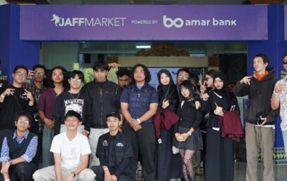 Program Studi S1 Film dan Animasi Kunjungan ke Acara JAFF Market 2025 di JEC Yogyakarta.