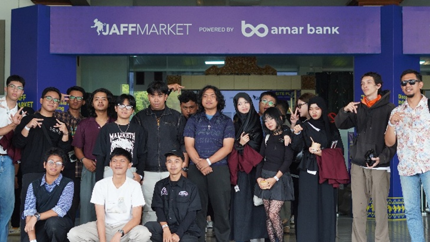 Program Studi S1 Film dan Animasi Kunjungan ke Acara JAFF Market 2025 di JEC Yogyakarta.