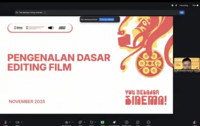 Five Days Workshop: “Yuk Belajar Sinema!” PELATIHAN PENYUNTINGAN GAMBAR UNTUK PRODUKSI FILM PENDEK BAGI SISWA SMA/SMK DI BANDUNG