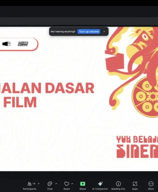 Five Days Workshop: “Yuk Belajar Sinema!” PELATIHAN PENYUNTINGAN GAMBAR UNTUK PRODUKSI FILM PENDEK BAGI SISWA SMA/SMK DI BANDUNG